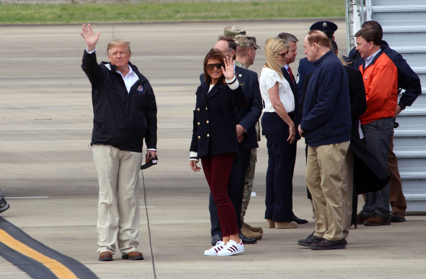 President Trump visits Lee County